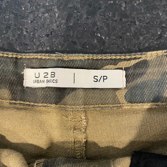 CAMO DENIM SKIRT - Picture 5 of 5